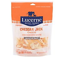 Lucerne Cheddar Jack Cheese Shred - 8 Oz