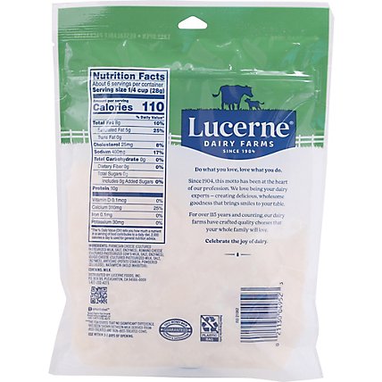 Lucerne Parmesan Romano Asiago Cheese Shred - 6 Oz - Image 6