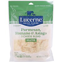 Lucerne Parmesan Romano Asiago Cheese Shred - 6 Oz - Image 2