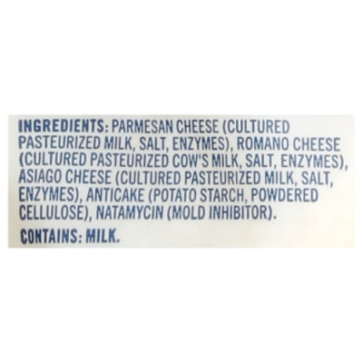 Lucerne Parmesan Romano Asiago Cheese Shred - 6 Oz - Image 4