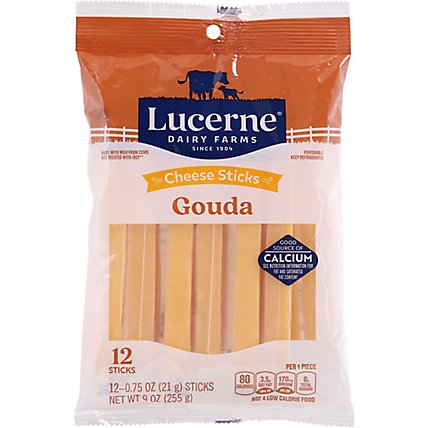 Lucerne Gouda Cheese Sticks - 9 Oz - Image 2