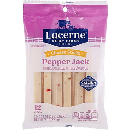 Lucerne Cheese Pepper Jack Sticks - 9 Oz - Image 2