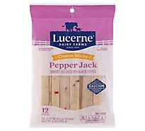 Lucerne Cheese Pepper Jack Sticks - 9 Oz