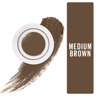 Maybelline Tattoo Studio Brow Pomade Long Lasting Buildable Eyebrow Makeup Medium Brown - 0.11 Oz - Image 3