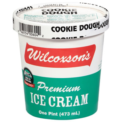 Wilcoxson's Cookie Dough Ice Cream - 1 Pint - Image 2