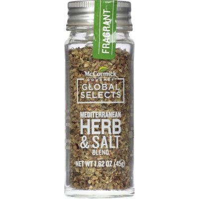 McCormick Gourmet Global Selects Mediterranean Herb & Salt Blend - 1.62 Oz