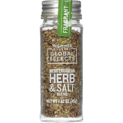 McCormick Gourmet Global Selects Mediterranean Herb & Salt Blend - 1.62 Oz