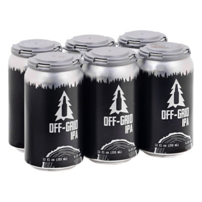 Backwoods Off Grid Ipa In Cans - 6-12 Fl. Oz. - Image 1