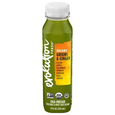 Evolution Fresh Organic Greens And Ginger Juice - 11 Fl. Oz. - Image 3