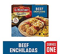 El Monterey Signature Frozen Entree Enchiladas Microwavable Cook & Serve Beef - 10.25 Oz