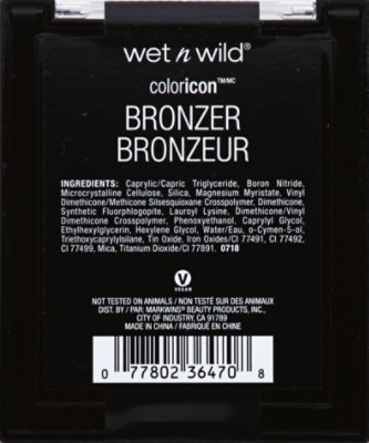 Wet N Wild ColorIcon 724B Sunset Striptease Bronzer - 0.38 Oz - Image 3