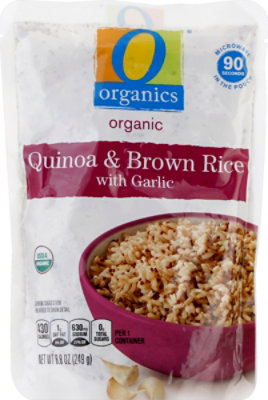 O Organics Quinoa & Brown Rice W/Garlic 90 - 8.8 Oz - Image 2