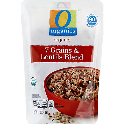 O Organics 7 Grains & Lentils 90 Seconds - 8.8 Oz - Image 2