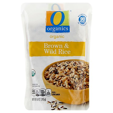 O Organics Long Grain Wild & Brown Rice 90 - 8.8 Oz - Image 1