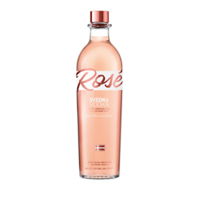 SVEDKA Vodka Rose Flavored 60 Proof - 750 Ml - Image 1