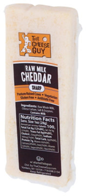 Cheese Guy Raw Milk Sharp White Cheddar - 6.4 Oz - Image 4