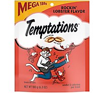 Temptations Classic Cruchy and Soft Rockin Lobster Cat Treats - 6.3 Oz
