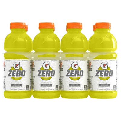 Gatorade Zero Sugar Lemon Lime Sports Drink - 8-20 Oz