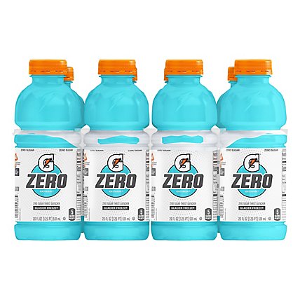 Gatorade Zero Thirst Quencher Zero Sugar Glazier Freeze - 8-20 Fl. Oz. - Image 3