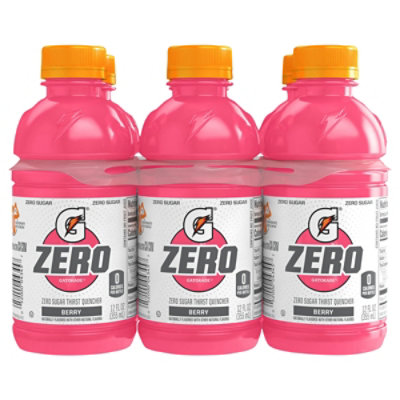 Gatorade G Zero Sugar Berry - 6-12 Fl. Oz.