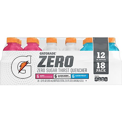 Gatorade G-Zero Variety Pack - 18 - 12 Fl. Oz. - Image 2