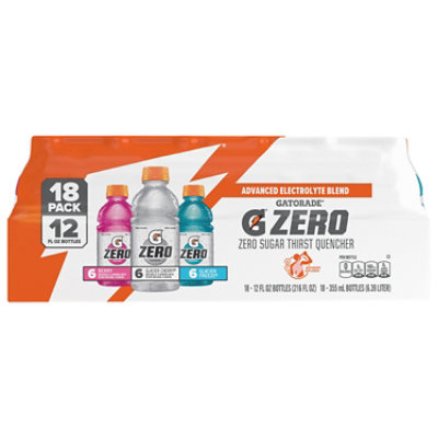 Gatorade G-Zero Variety Pack - 18-12 Fl. Oz. - Image 1