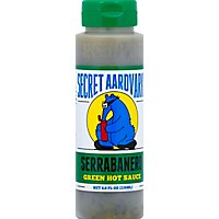 Secret Aardvark Hot Sauce Green Serrabanero - 8 Fl. Oz. - Image 2
