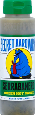 Secret Aardvark Hot Sauce Green Serrabanero - 8 Fl. Oz. - Image 2