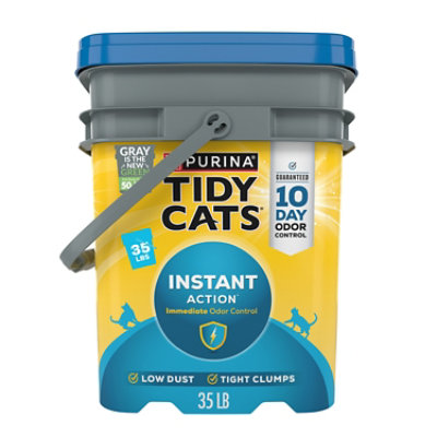 Tidy Cats Cat Litter Instant Action - 35 Lb - Image 1