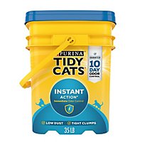 Tidy Cats Cat Litter Instant Action - 35 Lb - Image 1
