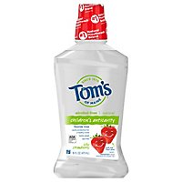 Toms of Maine Fluoride Rinse Childrens Anticavity Silly Strawberry - 16 Fl. Oz. - Image 3