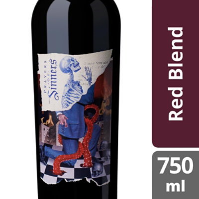 Prayers of Sinners & Saints Wine Red Blend - 750 Ml - Image 1