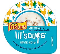 Friskies Cat Food Wet Lil Soups Tuna - 1.2 Oz