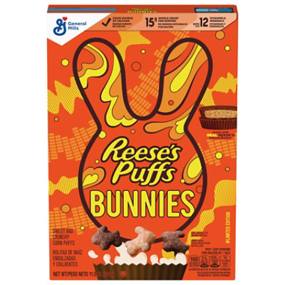 Gmi Reeses Puffs Bunnies Cereal - Each