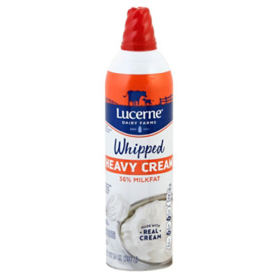 Great Value Sugar-Free Whipped Heavy Cream, 6.5 oz