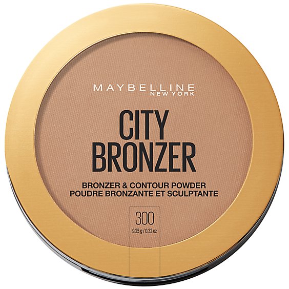 Maybelline 300 City Bronzer and Contour Powder Makeup - 0.32 Oz