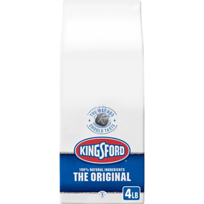 Kingsford Original Charcoal Briquettes for Grilling - 4 Lbs