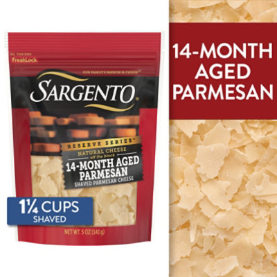 Sargento Reserve Series Shaved 14-Month Aged Parmesan Natural Cheese - 5 Oz - Image 1