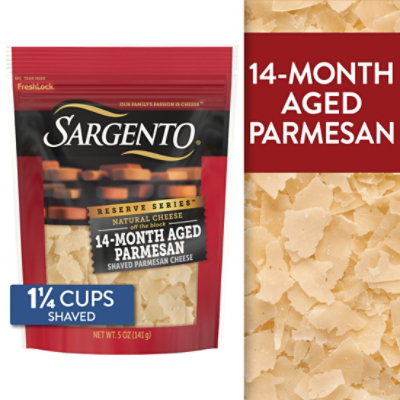 Sargento Shaved Aged Parmesan - 5 Oz