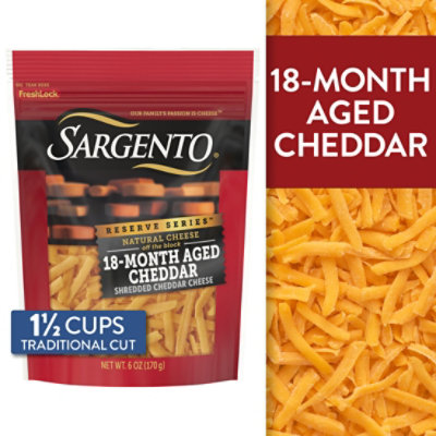 SARGENTO RESERVED AGED CHEDDAR SHRED - Image 2