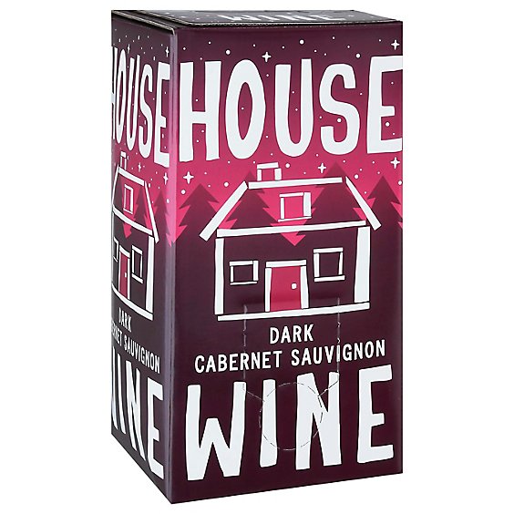 House Wine Wine Cabernet Sauvignon Dark - 3 Liter