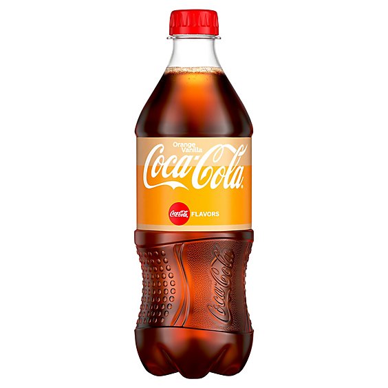 Coca-Cola Soda Orange Vanilla - 20 Fl. Oz.