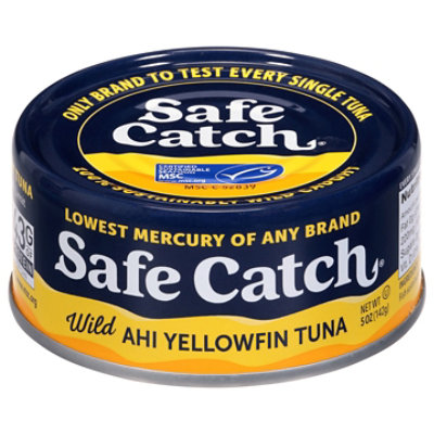 Safecatch Tuna Ahi Wild - 5 Oz