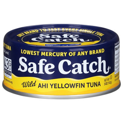 Safecatch Tuna Ahi Wild - 5 Oz