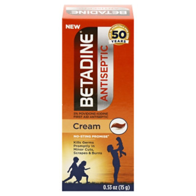 Betadine First Aid Cream - .53 Oz - Image 3