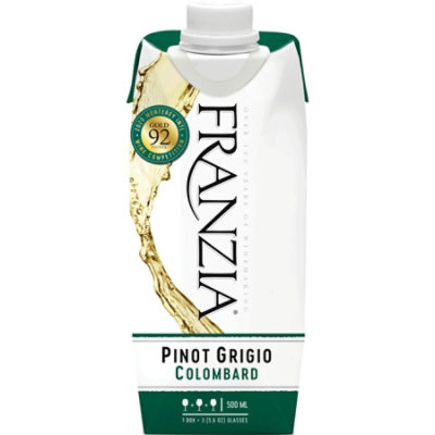 Franzia Colombard Pinot Grigio Wine Tetra - 500 Ml - jewelosco