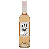 Yes Way Rose Wine - 750 Ml - Image 1