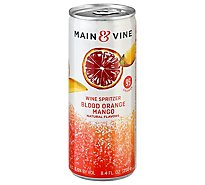 Main & Vine Blood Orange Mango Spritzer Wine - 250 Ml
