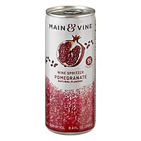 Main & Vine Pomegranate Spritzer Wine - 250 Ml - Image 3