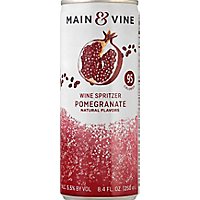 Main & Vine Pomegranate Spritzer Wine - 250 Ml - Image 2